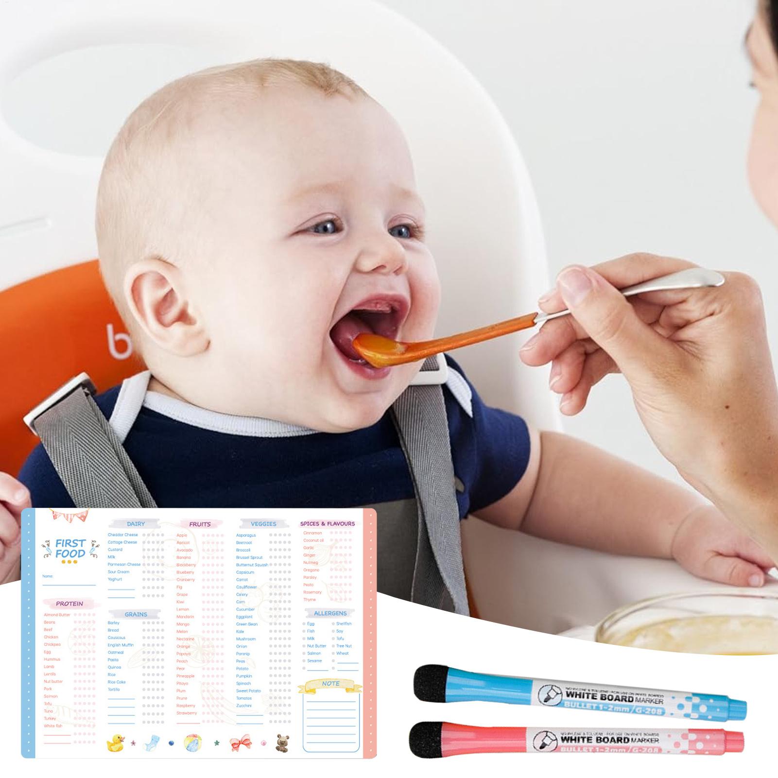 Baby First Foods Checklist Mag - đánh giá và giá Baby Food Menu