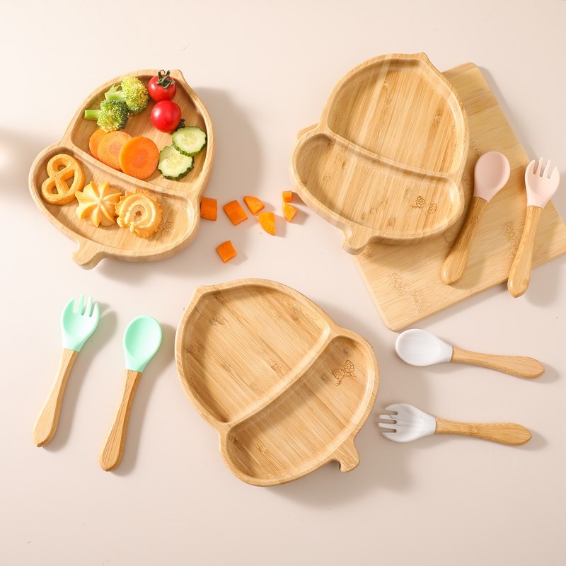 Yếm Ăn Cho Bé Bộ Đồ Ăn Silicon - đánh giá và giá Baby Food Menu