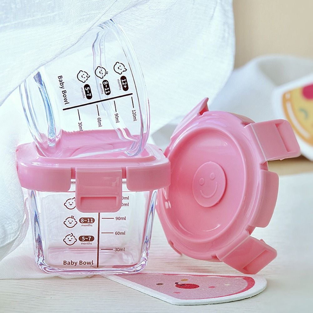Glass Food Storage Box New 170 - đánh giá và giá Baby Food Jars With Lids