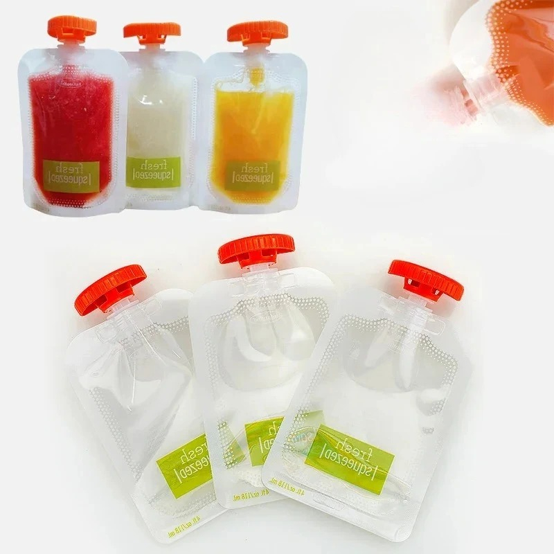 10Pcs Baby Fruit Puree Bags Re - đánh giá và giá Baby Food Vegetables